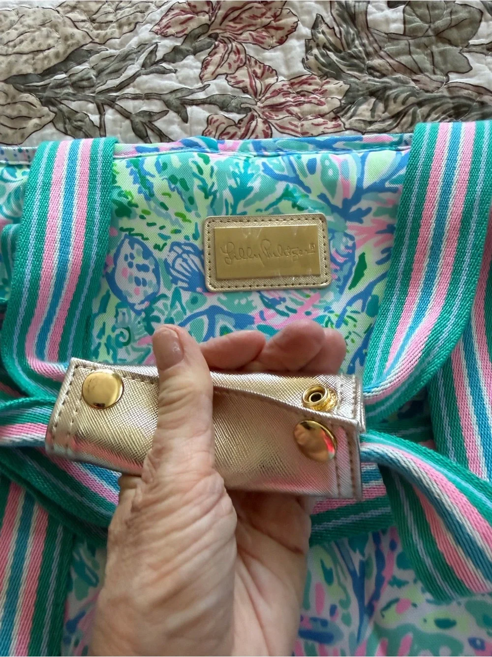 Lily Pulitzer cooler/ tote